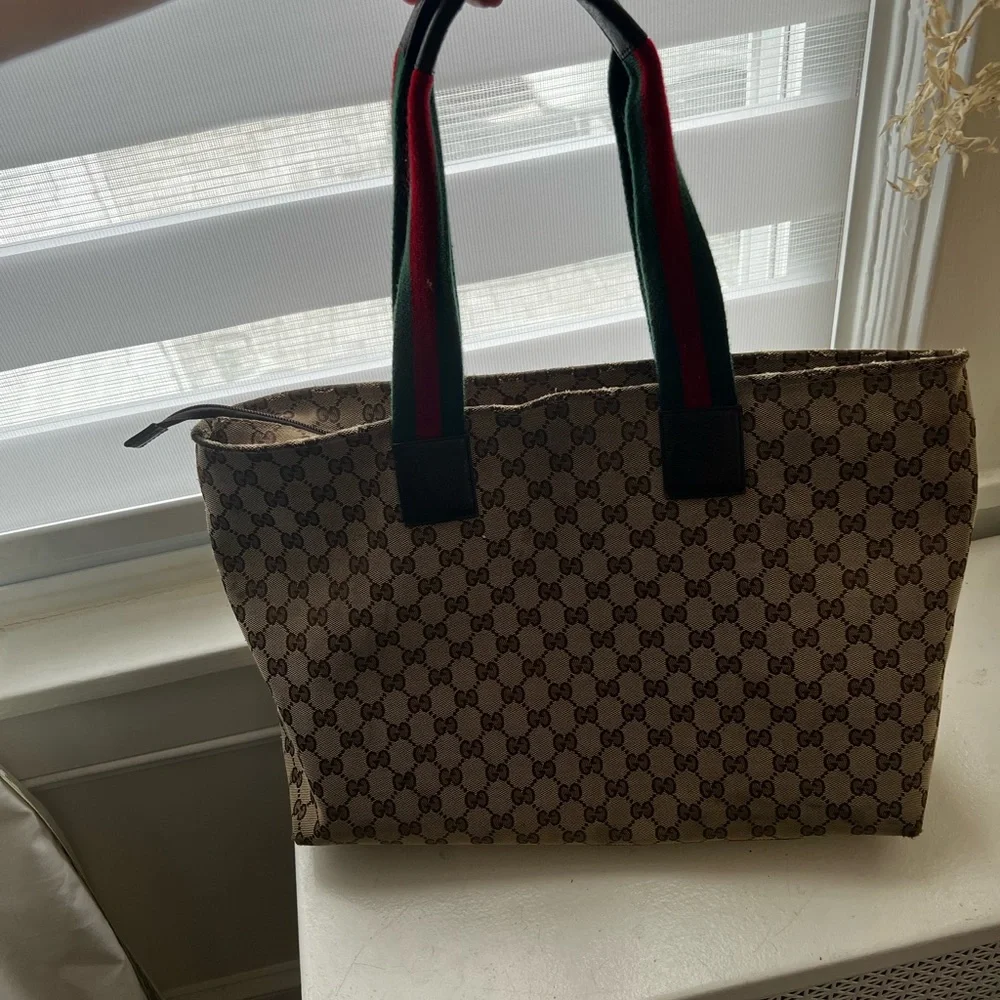 Gucci tote diaper bag-authenticated